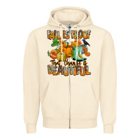 Sandshell Fall is proof that change is beautiful Zipper Hoodie - RanaPortraitStore