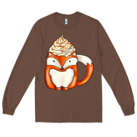 Chestnut coffee cups animal Long Sleeve Tee - CowhideDigitalArt