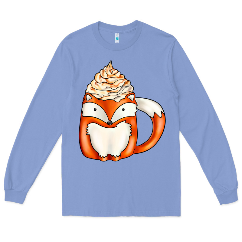 Coffee Cups Animal Long Sleeve Tee by CowhideDigitalArt | Teevron