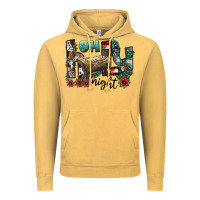 Vintage Mustard oh holy night Vintage Hoodie - CowhideDigitalArt
