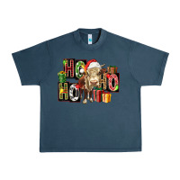 Midnight Navy ho ho ho heifer Urban Heavy Tee - FaDigitalArtStudio