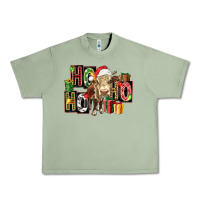Oil Green ho ho ho heifer Urban Heavy Tee - FaDigitalArtStudio