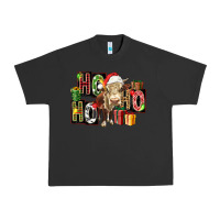 Pigment Black ho ho ho heifer Urban Heavy Tee - FaDigitalArtStudio