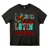 Asphalt never stop lovin cowboys olivia Heavy Core Tee - OliviaCreatesArt