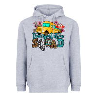 Heather Grey transportation squad school bus Heavyweight Hoodie - Jasminsmagicworld