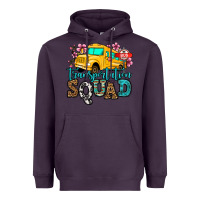 Plum transportation squad school bus Heavyweight Hoodie - Jasminsmagicworld
