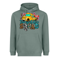 Sage transportation squad school bus Heavyweight Hoodie - Jasminsmagicworld