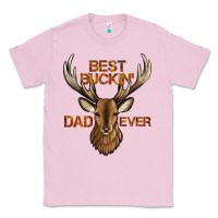 Bubblegum Pink best buckin' dad ever deer Classic Tee - Jasminsmagicworld