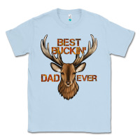 Dusty Blue best buckin' dad ever deer Classic Tee - Jasminsmagicworld