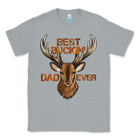 Heather Grey best buckin' dad ever deer Classic Tee - Jasminsmagicworld