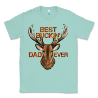 Seafoam best buckin' dad ever deer Classic Tee - Jasminsmagicworld