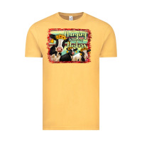 Vintage Mustard Hanging With My Heifers Holstein Cows Vintage Tee - RanaPortraitStore