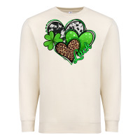 Sandshell st patricks day hearts Premium Sweatshirt - Jasminsmagicworld