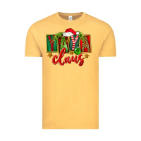 Vintage Mustard Christmas Yaya Claus Vintage Tee - FaDigitalArtStudio