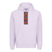 Lilac usa flag and cross penwraps Premium Hoodie - Artiststas
