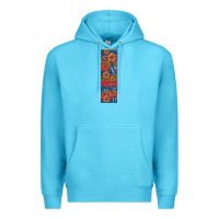 Ocean Blue usa flag and cross penwraps Premium Hoodie - Artiststas