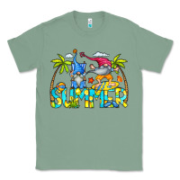 Sage Summer Gnomes Classic Tee - CowCowDesign