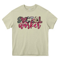 Mossy social worker Heavy Core Tee - OliviaCreatesArt