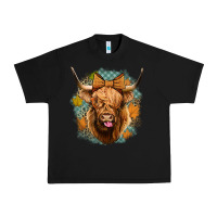 Black fall highland cow Urban Heavy Tee - Jasminsmagicworld