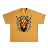 Peanut Butter fall highland cow Urban Heavy Tee - Jasminsmagicworld