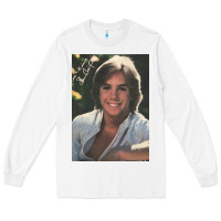 White shaun cassidy Long Sleeve Tee - baoMotion