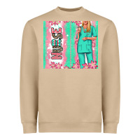 Mushroom nurse  blonde woman Heavyweight Sweatshirt - RanaPortraitStore
