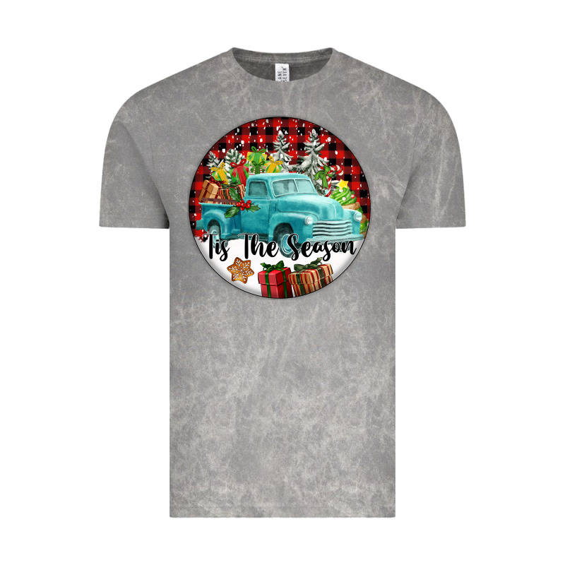 Tis The Season Truck Vintage Tee by FaDigitalArtStudio | Teevron