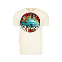 Vintage Arctic Tis The Season Truck Vintage Tee - FaDigitalArtStudio