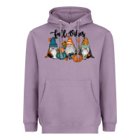 Lavender Fall Vibes Gnomes Heavyweight Hoodie - RanaPortraitStore