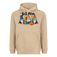 Mushroom Fall Vibes Gnomes Heavyweight Hoodie - RanaPortraitStore