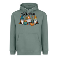 Sage Fall Vibes Gnomes Heavyweight Hoodie - RanaPortraitStore