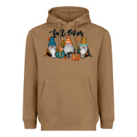 Toasted Coconut Fall Vibes Gnomes Heavyweight Hoodie - RanaPortraitStore