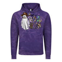 Cloud Purple Boo Haw Vintage Hoodie - CowhideDigitalArt