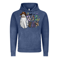 Vintage Denim Boo Haw Vintage Hoodie - CowhideDigitalArt