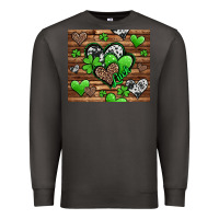 Smoke st patricks day hearts Premium Sweatshirt - Jasminsmagicworld