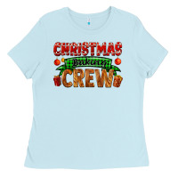 Christmas Baking Crew With Gifts Ladies Tee | Teevron