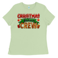 Matcha christmas baking crew with gifts Ladies Tee - FaDigitalArtStudio