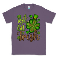 Lavender St. Patrick's A wee bit irish Classic Tee - OliviaCreatesArt