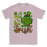 Lilac St. Patrick's A wee bit irish Classic Tee - OliviaCreatesArt