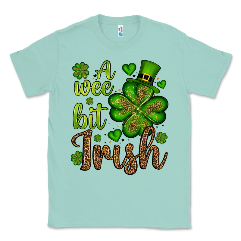 St. Patrick's A Wee Bit Irish Classic Tee by OliviaCreatesArt | Teevron