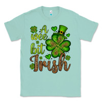 Seafoam St. Patrick's A wee bit irish Classic Tee - OliviaCreatesArt