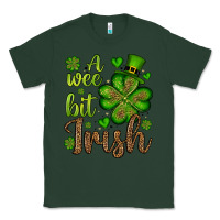 Sports Green St. Patrick's A wee bit irish Classic Tee - OliviaCreatesArt