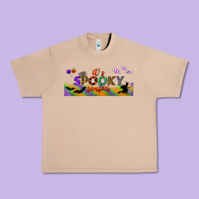 It's Spooky Season Libbey Glass Urban Heavy Tee Designed By Bundleandbundleshop