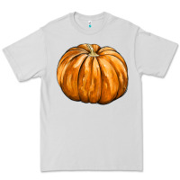 Dove Grey Pumpkin Premium Tee - FaDigitalArtStudio