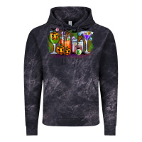 Cloud Black halloween Vintage Hoodie - CowhideDigitalArt