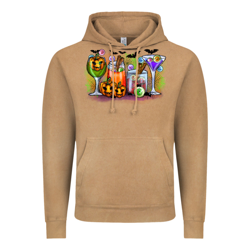 Halloween Vintage Hoodie by CowhideDigitalArt | Teevron