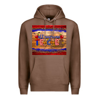 Chestnut all american teacher tumbler Premium Hoodie - Artiststas