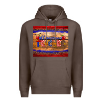 Coffee all american teacher tumbler Premium Hoodie - Artiststas