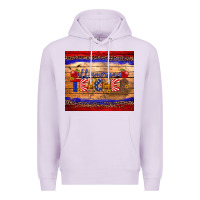 Lilac all american teacher tumbler Premium Hoodie - Artiststas