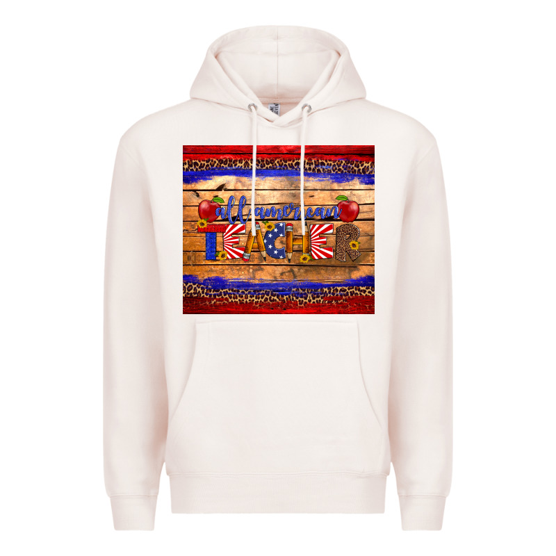 All American Teacher Tumbler Premium Hoodie by Artiststas | Teevron